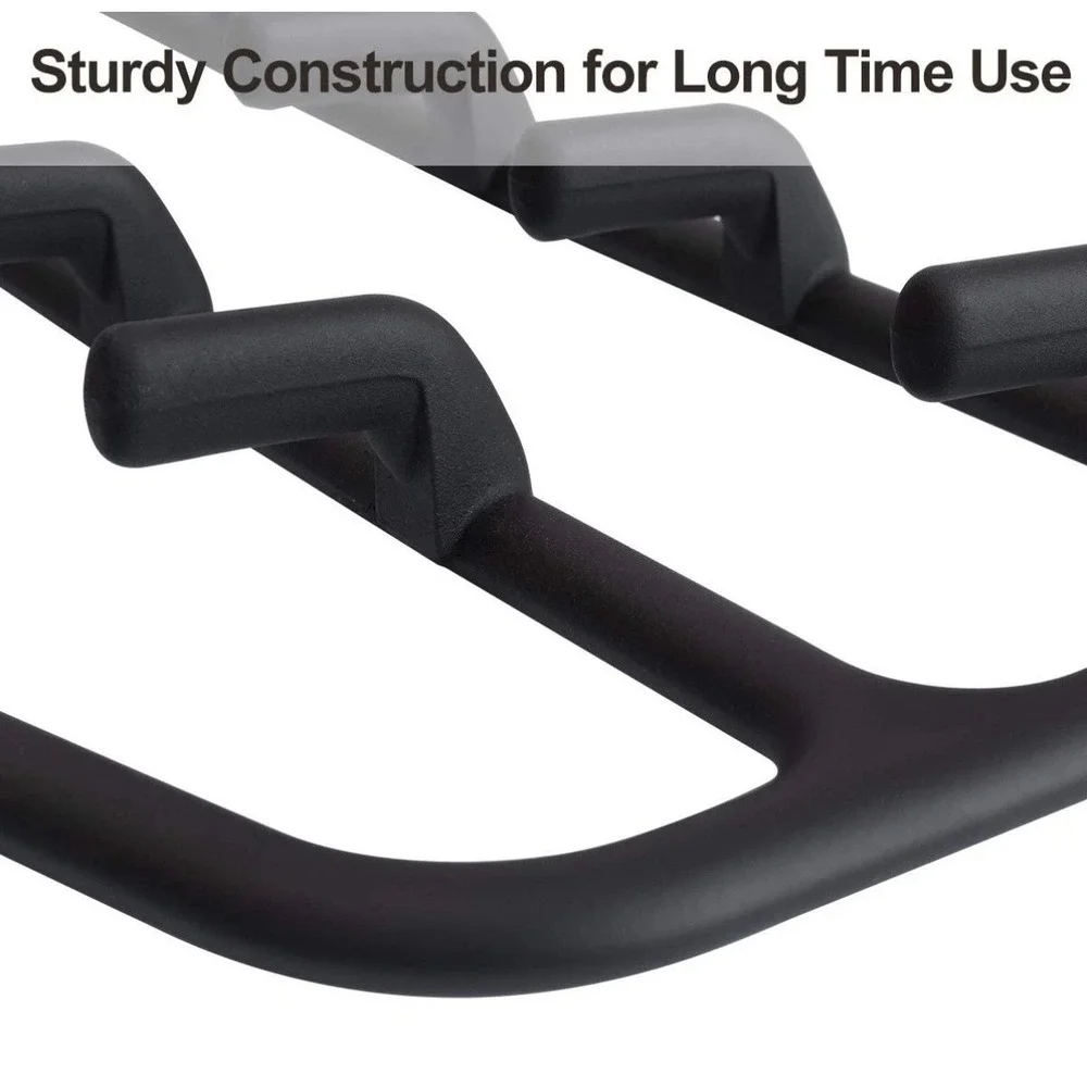 Black Multi-Hook Belt Tie‎ Scarf Accessory Closet Organizer Hanger 11 Hooks